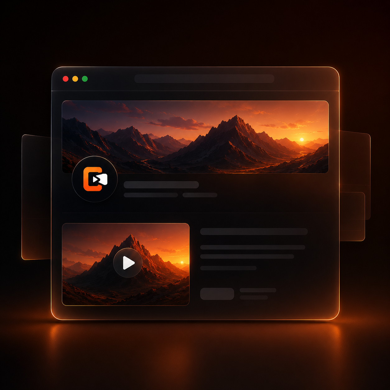 Channel Preview UI Mockup
